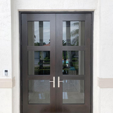 Entrance Doors - Solid Wood Doors - Impact Resistant Doors - Installation