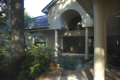 Elegant pool photo in Dallas