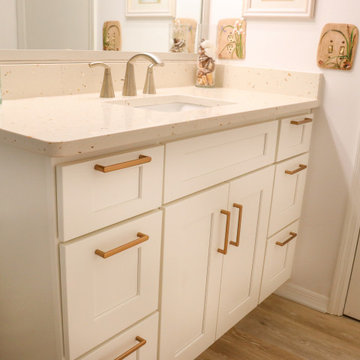 Master and Guest Bathroom Vanities