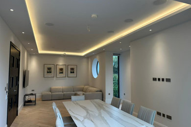 Photo of a modern dining room in London.