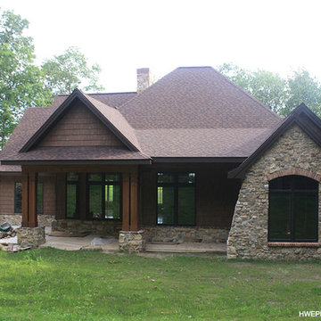 Real Building Story: Ranch Home from Plan HWEPL69293
