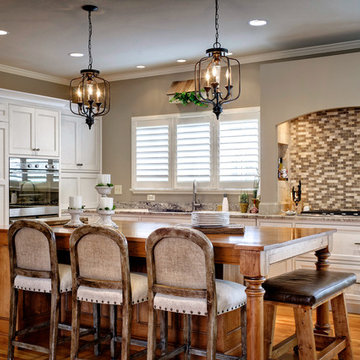 Rustic Chic Kitchen Cabinets: Custom Wood Products