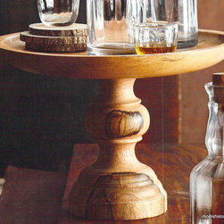 Roost Turned Wood Pedestal - SKU: W837 - Major Kitchen Appliance Parts And Accessories