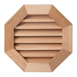 Octagon Louver Vents - Registers Grilles And Vents