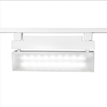 WAC Lighting Wall Washer LED 3500K in White for J Track