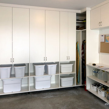 Organized Garage Storage Units