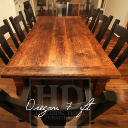 Reclaimed Wood Harvest Tables - Products
