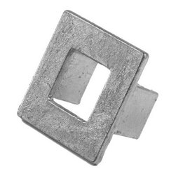 Worlds Away Hudson Square Hardware in Silver Leaf - Cabinet And Drawer Knobs