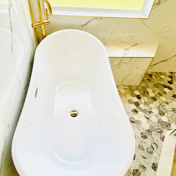 Master bathroom in Fosters Ridge in Conroe