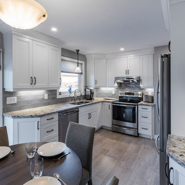 Classic White Shaker Transitional Kitchen