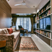 Floor-to-ceiling bookcase