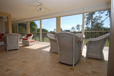 This is an example of a verandah in Miami.