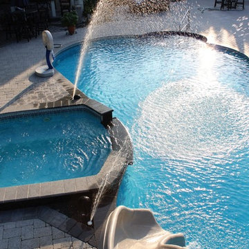 Custom Vinyl Liner Spas