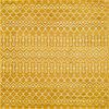 Rug Unique Loom Moroccan Trellis Yellow Square 8'0x8'0