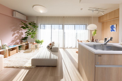 Design ideas for a scandinavian living room in Tokyo.