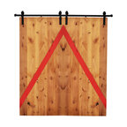 Barn door hardware exterior