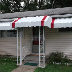 Traditional Pan & Cover Aluminum Awning - Outdoor Products