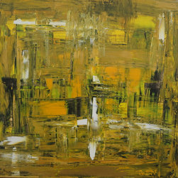 Yellow and Black Abstract - Products