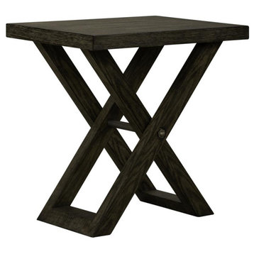 Chairside Table Urban Brown