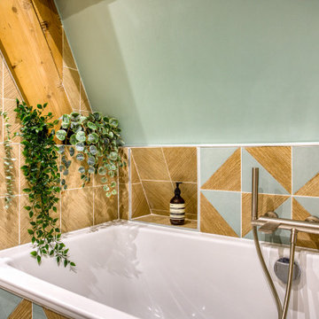 "Saint Rémy" rénovation d'une salle de bain esprit nature (en cours)