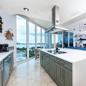 Orange Beach Alabama Penthouse Condo Kitchen Open Concept