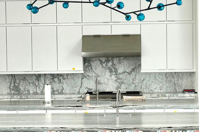 Example of a trendy kitchen design in Phoenix