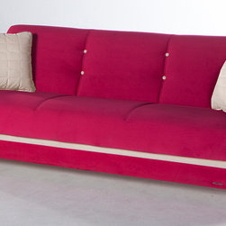 Istikbal | Fabio Plato Fuschia Sofa Sleeper - Furniture