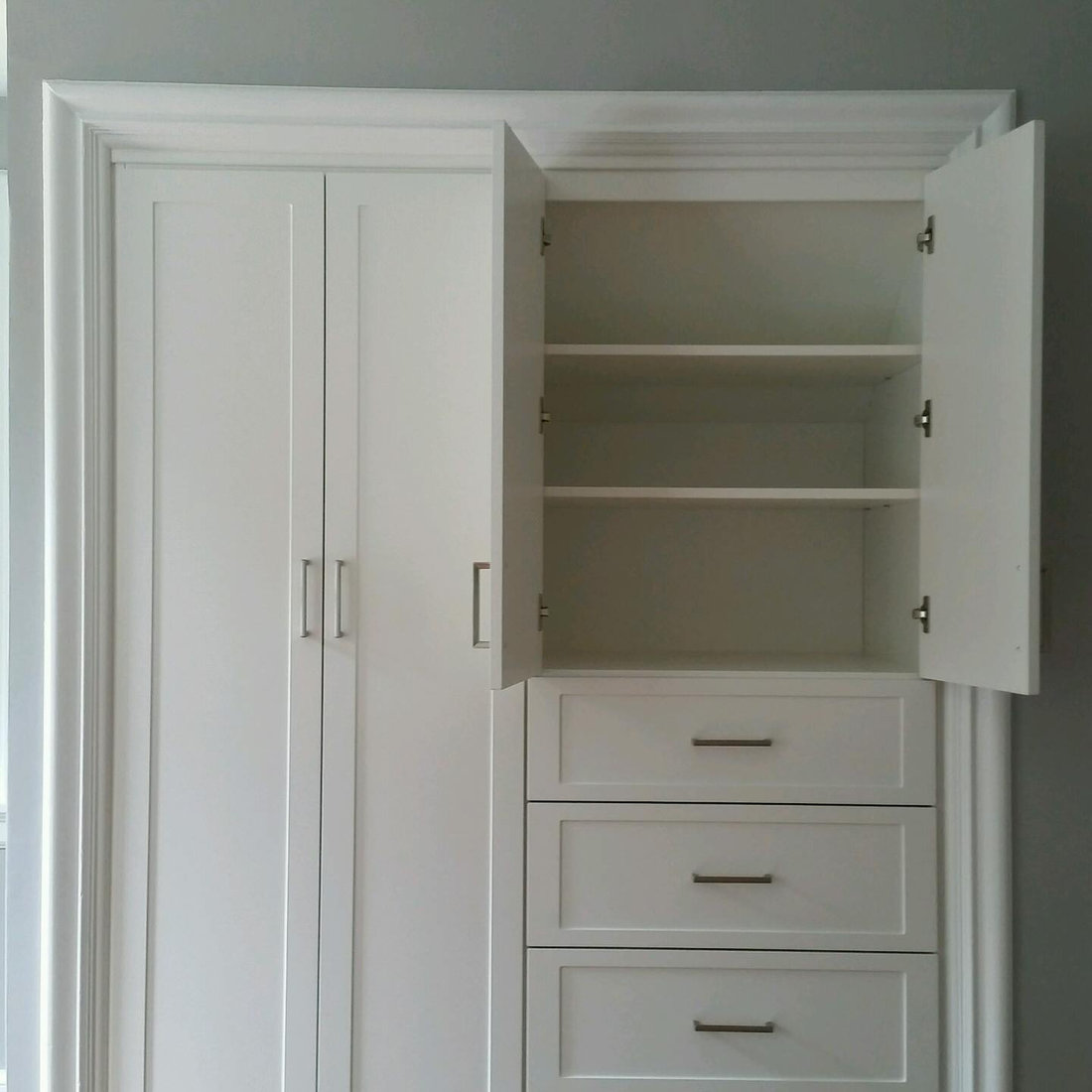 Wall Closet Conversion
