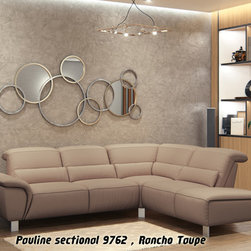 Pauline Sectional Sofa Recliner by Nordholtz - $4,975 - Sectional Sofas