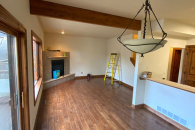 Trendy home design photo in Denver