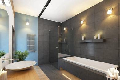 Inspiration for a bathroom remodel in Austin