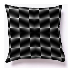 Black Glass Pillow - Decorative Pillows