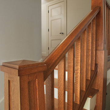 Quarter Sawn White Oak Staircase