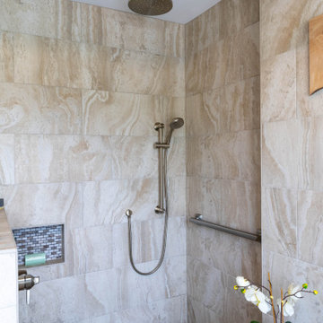 Woodwork master bathroom