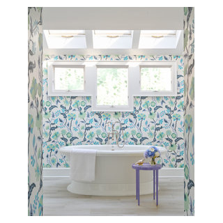 Southport Baths - Beach Style - Bathroom - New York - by Moss Design ...