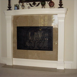 Wrought Iron Fireplace Screens - Products