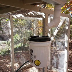 Automatic Gravity Fed Rainwater Harvesting Chicken Watering System - Products