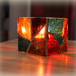 Stained Glass CandleHolder - Candles And Candleholders