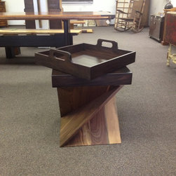 Walnut "Cap Trays" - Home Decor