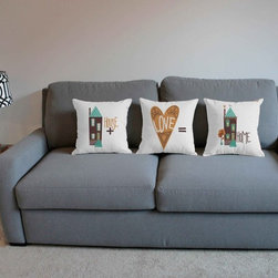 Love and Relationship Throw Pillows - Decorative Pillows