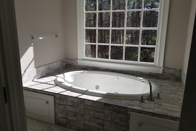 Elegant bathroom photo in Atlanta