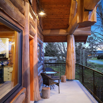 McFeely Drive Log Home Design