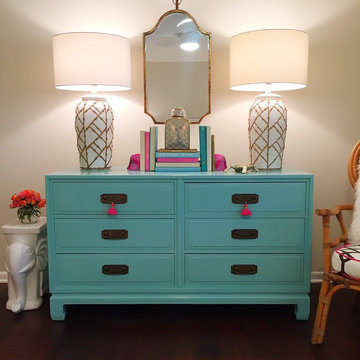 Eclectic Colorful Bedroom