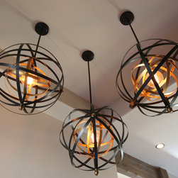 Corkscrew Residence - Ceiling Lighting
