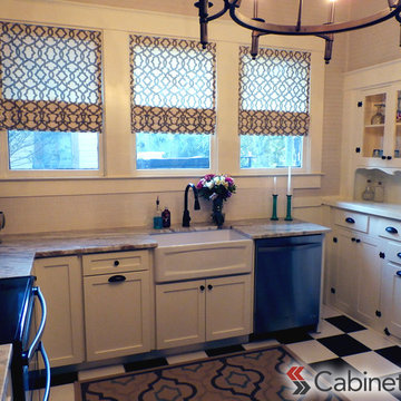 Classic Bungalow Kitchen with Modern Touches