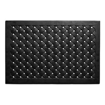 Hampton Weave Rubber Doormat 2'x3'