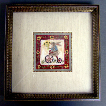 Archival custom picture framing