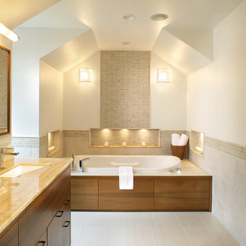 Bathrooms designed by NLM Design Interiors
