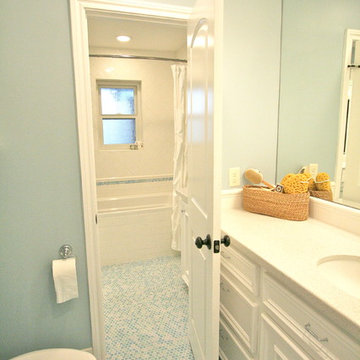 Spring bathroom