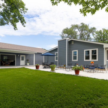 11th Street Detached Garage Build Before/Afters